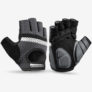 ROCKBROS Bike Gloves Half Finger Anti-slip Sport Exercise Fitness Tactical Gloves For Women Men Cycl