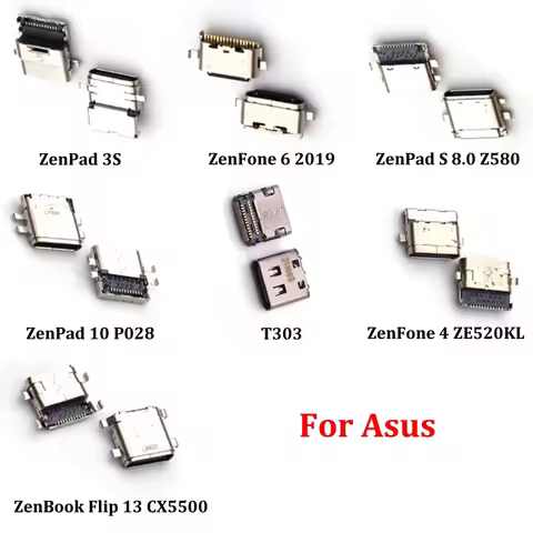 1pc USC Charging Port Connector For Asus ZenBook Flip 13 CX5500 ZenPad 10 3S Z580 ZenFone 4 ZE520KL 