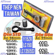 FASSTEK RACING V2 COMPRESSED STEEL HANDLE 102/111/117L 22MM BATTERY FOR EXCITER 150 (REPLACEMENT FOR