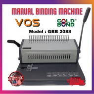 GBB 2088 MANUAL COMB BINDING MACHINE | Mesin Binding Buku