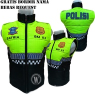 Men's Bubble Vest for Traffic Police Traffic Police Vest, Latest Waterproof Taslan Traffic Vest