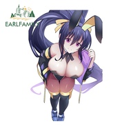 EARLFAMILY High School Dxd Car Sticker Rabbit Suit Girl Motorcycle Windows Helmet Waterproof Decals 