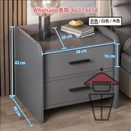 CB158 雙櫃桶床頭櫃 Bedside Cabinet with Drawers 寸金尺土 佔面積少 適合香港蝸居小睡房 櫃桶收納強