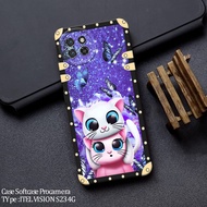 HP Casing Latest Itel S23hp - Fashion Cat Case - Case Itel S23hp - Soft Case Itel S23hp - Kesing Ite