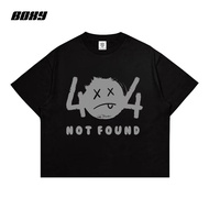 Seisin Boxy T-shirt 404 not found Tshirt Oversize fit Short Sleeve unisex