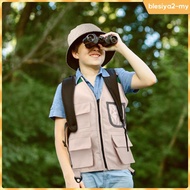 [BlesiyaedMY] Children's Toy Explorer Kits, Children's Explorer Kits, Vest, Hat, Children's Explorer