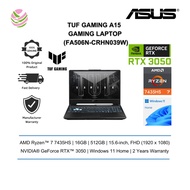 Asus TUF Gaming A15 FA506N-CRHN039W 15.6'' FHD 144Hz Gaming Laptop ( Ryzen 7 7435HS, 16GB, 512GB SSD