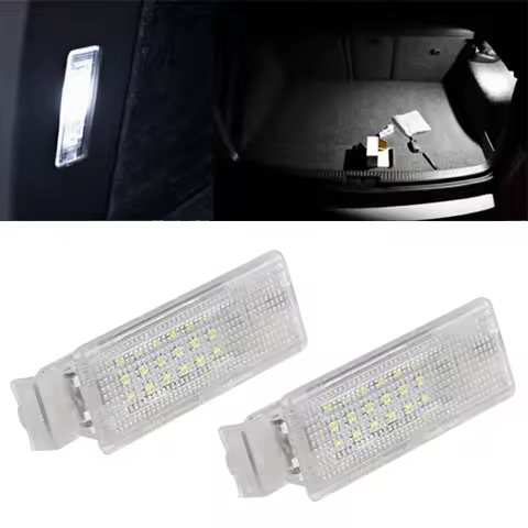 1pcs For VW Car Trunk Compartment Light No Error White 12V Interior Dome Light For VW Golf Mk4 Mk5 M