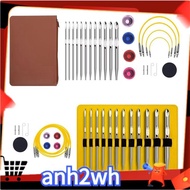 Tunisian Crochet Hook Set with Cable Aluminium Interchangeable Crochet Hook Set Crochet Hook 26 Pcs 