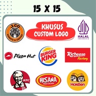 Custom Design Rice Paper 15x15 Laminated Paper Foodgrade Baking Paper Wax Paper Burger Wrap