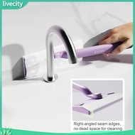 livecity|  Mini Mop Solid Structure Mop Disposable Face Washing Towel Mop for Home Cleaning Rotating Head Easy to Use Southeast Asian Buyers' Choice