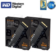 Western Digital WD Black SN850X 1TB 2TB NVMe M.2 Internal SSD PCIe Gen 4 with heatsink itw