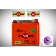 BATERI MOTOSIKAL KOYOKO G2 NANOGEL BATTERY YT6B-3 / YTZ6V FOR HONDA CBR150 RS150 RS150R SIRIM CERTIF