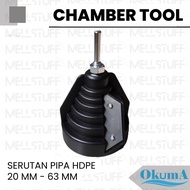 HDPE Chamber Tool for Size 20 MM - 63 MM OKUMA Brand HDPE Pipe Shaver