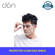 Reusable Hard Full Face Shield 100% Anti-fogging Large Oversized for Adult [without box]