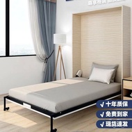YQ60 Invisible Bed Wardrobe Integrated Hidden Folding Bed Wardrobe Foldable Durable Balcony Full Set Murphy Bed