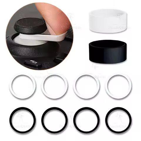 10PCS Controller Silicone Joystick Protectors Gamepad Thumbstick Protective Ring for PS5,PS4,Switch 