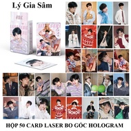 [AVAILABLE] Ly Gia Sam Li Jia SeN / TF family f4 | Box of 50 laser cards lomocard card f4 tf F3