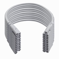 LED Light Connection Cable T5 T8 Double End 3Pin Lamp Connecting Wire, 10-Pack, Female to Female Con