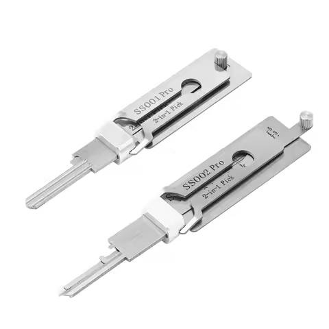 1Pcs Precision Unlocking Tools Lock Decoder Lishi 2-in-1 Key Locksmith Tools SS001Pro SS002Pro SC1 S