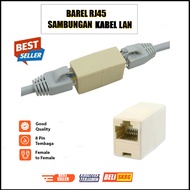 Rj45 Barrel Adapter internet LAN Cable Connection Connector