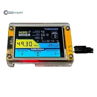 New Nerdminer V3 2.8-Inch BTC Solo  Nerd Miner Crypto  Solo Mining Machine