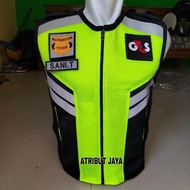 Thick g4s security guard vest