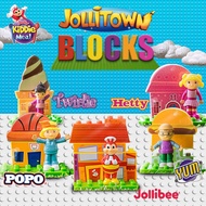 ❐✟PreLOVED Jollibee Jolly Kiddie Meal Toys | Jollitown Blocks Collections