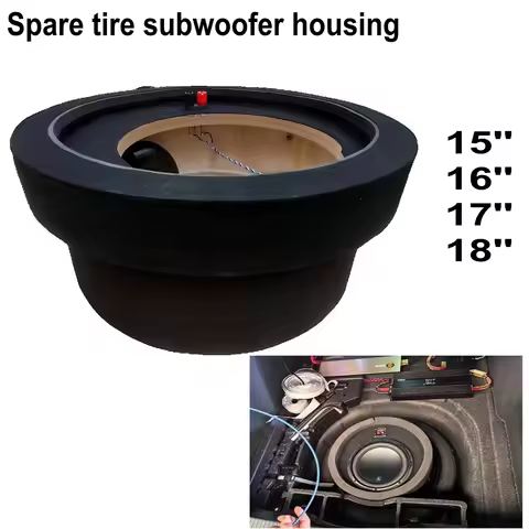 15 16 17 18 Inch Spare Tire Subwoofer Box Does Not Take Up Space Speaker Accessories