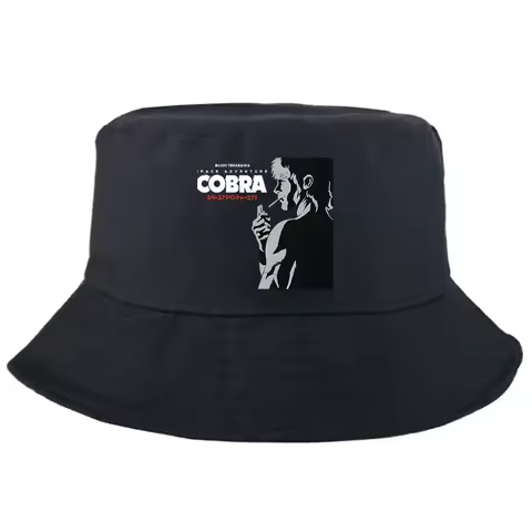 Space Adventure Cobra Bucket Hat Summer Foldable Bucket Hat Man Women Versatile Unisex Outdoor Sunsc