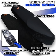 SUPRA Bozman MUMBAI SERIES Motorcycle Seat Covers, Instantly Install, Hassle-Free & Waterproof MIO S