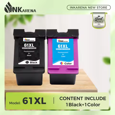 Compatible 61XL Ink Cartridge For HP61 For HP 61 XL Envy 4500 4502 5530 Deskjet 1050 2050 3050 3054 