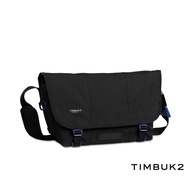 Timbuk2 Flight Classic Messenger bag - Jet Black/Blue Wish