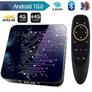 Topsion Android TV Box Android 10 4GB 32GB 64GB 4K Media Player 3D Video H.265 Set top box 2.4G 5GHz Wifi Bluetooth Smar