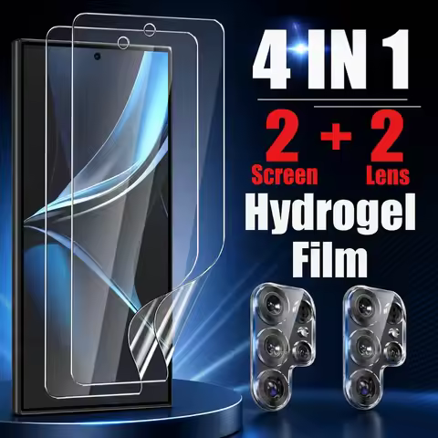 2+2PCS Hydrogel Film For Samsung Galaxy S26 Ultra S26+ S26 S26 FE Soft Screen Protector For Samsung 