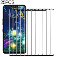 全城熱賣 - 25個裝 適用於LG V50 ThinQ 5G 9H 3D曲面全屏鋼化玻璃膜