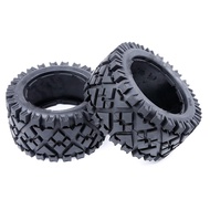 Rc Car All Terrain Rear Tires Skin Without Inner Foam for 1: 5 Scale HPI RACING Baja 5B 5T 5SC LOSI 