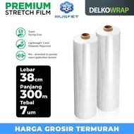 Stretch Film Bolt Plastic Wrap Wrapping Premium Stretch Wrap 38CM X 300M