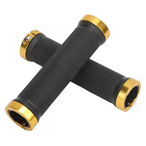 Bike Grips Double Locking Bike Bicycle Mountain Bike Handlebar Grips Mountain MTB Bikes Non-slip Cyc