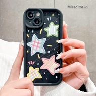 YX220 CASE CASE CUTE STAR COLORFUL COMPATIBLE FOR OPPO A1K A1 A3S A3X A3 PRO A5 A5i A5X A6 A7 A8 A9 