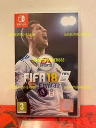 （中古二手）Switch NS遊戲 國際足球聯盟大賽18 FIFA 18 歐版英文版