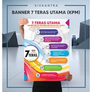 BANNER _7 TERAS UTAMA KPM_POSTER_1.5 FEET X 2 FEET