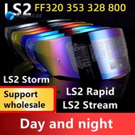 FT LS2 Visor Lens Fit For LS2 Rapid/Stream/Storm FF353 FF328 FF320 FF800 Helmet LS2 Revo Visor Lens 