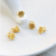 Pendant Lotus diy 18k Matte Gold Accessories