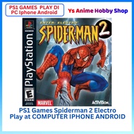 【PS1 Game Main di PC IPHONE ANDROID  】Playstation 1 Spiderman 2 Electro PS1 GAME mesti main