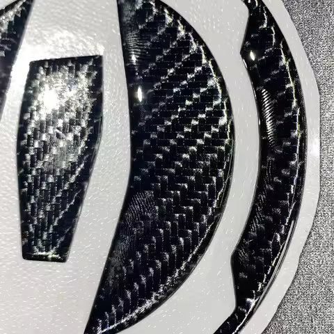 3D Carbon Fiber Fuel Tank Filler Cap Cover Stickers Decals Motorcycles Accessories For Kawasaki Z900