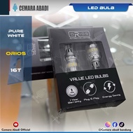 T16 LED BULB Socket Reverse Light PURE WHITE ORIOS