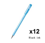 Pentel - Pentel SUPERB BK77 抗菌原子筆 0.7mm 12支裝(黑色)