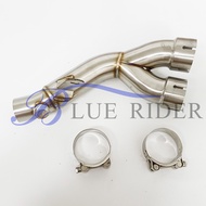 For Yamaha R6 YZF-R6 2006-2019 Motorcycle Link Exhaust Muffler Mid Pipe Link Muffler Pipe Silencer