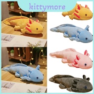 Hexagonal Dinosaur Stuffed Toy Fluffy Axolotl Plush